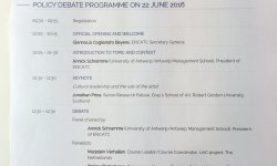 6th ENCATC Policy Debate "European Cultural Leadership and the role of the artist"