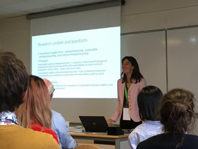 Research workshop in the Entrepreneurship in Culture in Burgundy-Franche-Comté forum