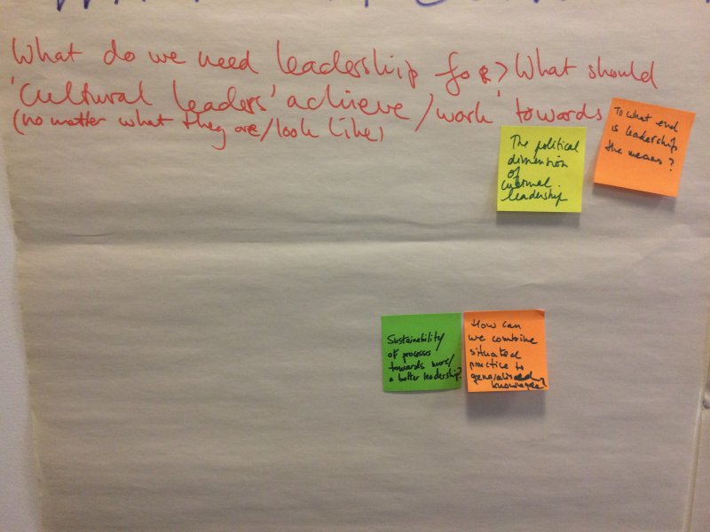Leadership development in the cultural sector: paradigms, pedagogies and practices