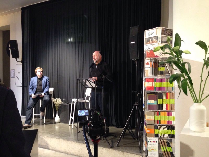 A literary evening at Passa Porta 