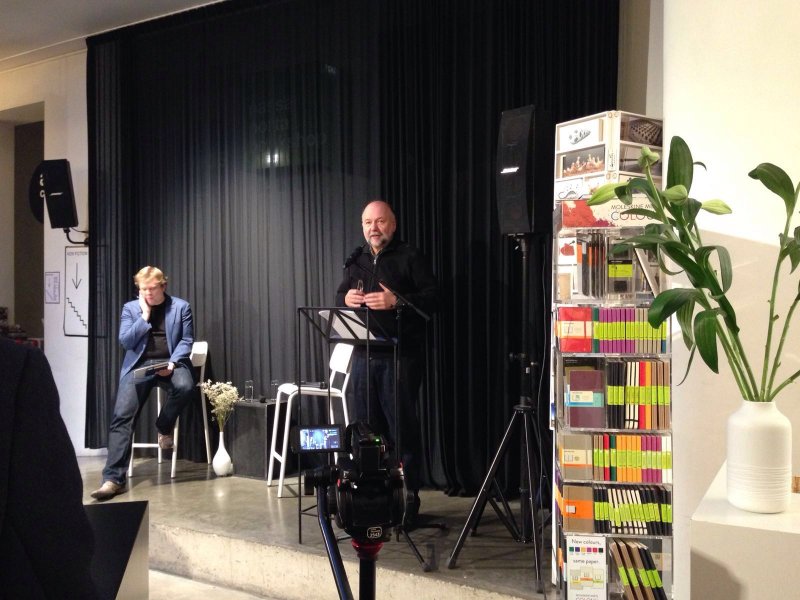 A literary evening at Passa Porta 