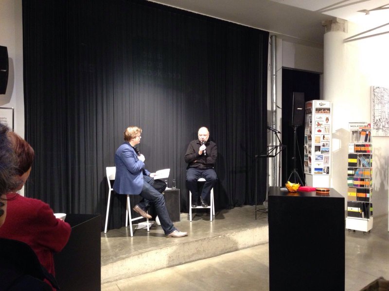 A literary evening at Passa Porta 