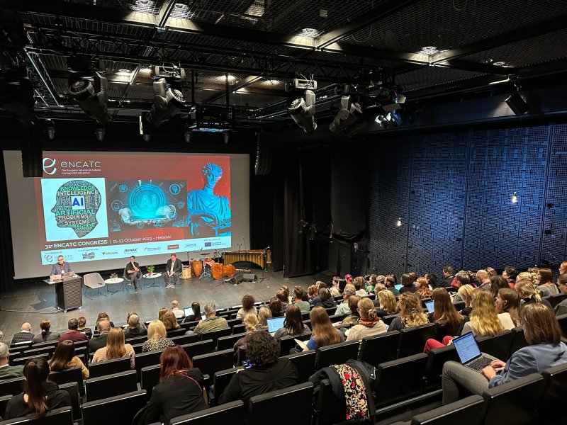 2023 ENCATC Congress - Artificial Intelligence embraced: the future of the culture and creative sector