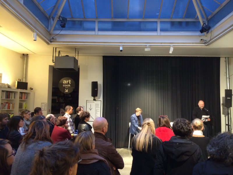 A literary evening at Passa Porta 