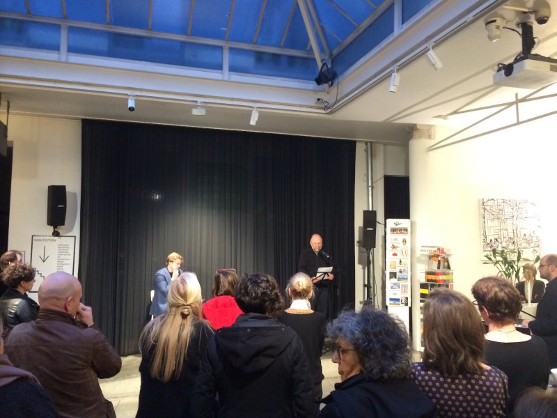 A literary evening at Passa Porta 